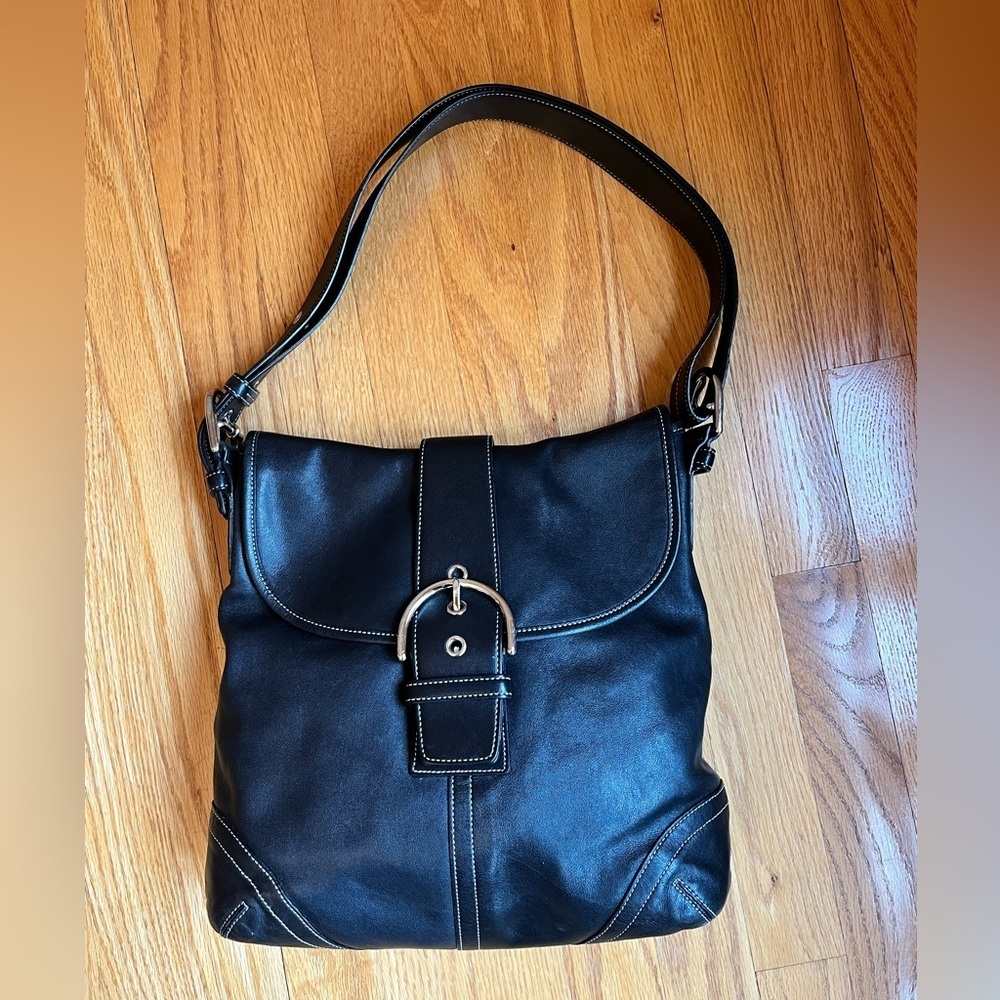 Coach Black Cross Body and Over the Shoulder Purse